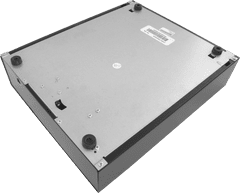 Virtuos pokladničná zásuvka mikro EK-300C čierna s káblom a kovovými držiaky bankoviek (EKN0111)
