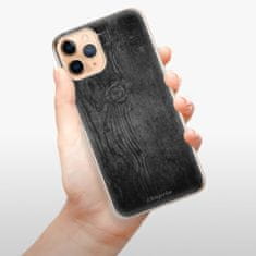 iSaprio Silikónové puzdro - Black Wood 13 pre Apple iPhone 11 Pro