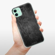iSaprio Silikónové puzdro - Black Wood 13 pre Apple iPhone 11