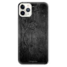 iSaprio Silikónové puzdro - Black Wood 13 pre Apple iPhone 11 Pro Max