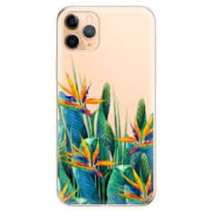 iSaprio Silikónové puzdro - Exotic Flowers pre Apple iPhone 11 Pro Max