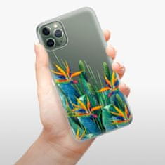 iSaprio Silikónové puzdro - Exotic Flowers pre Apple iPhone 11 Pro Max