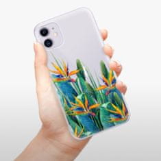 iSaprio Silikónové puzdro - Exotic Flowers pre Apple iPhone 11