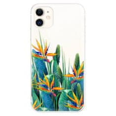iSaprio Silikónové puzdro - Exotic Flowers pre Apple iPhone 11