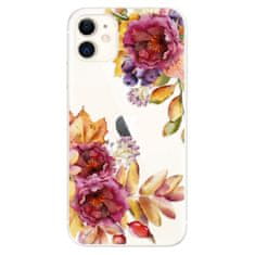 iSaprio Silikónové puzdro - Fall Flowers pre Apple iPhone 11