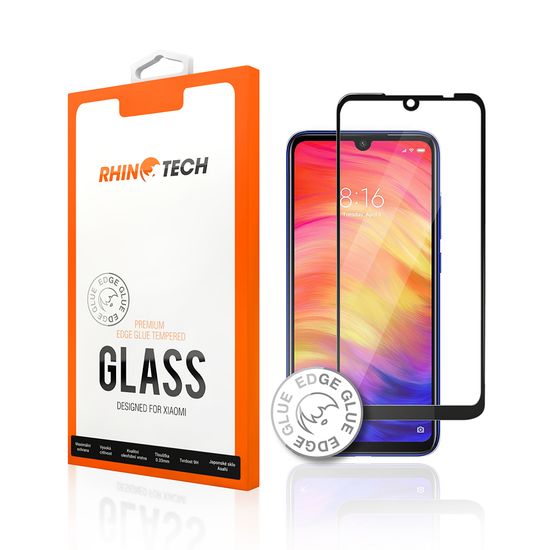 RhinoTech 2 Tvrdené ochranné 2.5D sklo pre Xiaomi Mi Mix 2 / 2S (Edge Glue) White