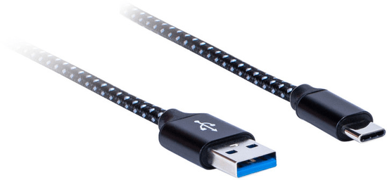 AQ Premium PC67010, kábel USB-C - USB 3.1 A, dĺžka 1 m