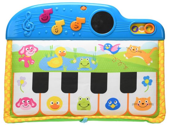 Mikro hračky Pianko detské 41 cm 5 klávesov na batérie so svetlom a zvukom