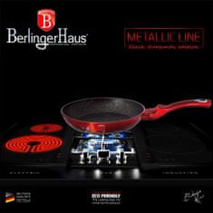 Berlingerhaus Sada riadu s mramorovým povrchom 15 ks Black Burgundy Metallic Line