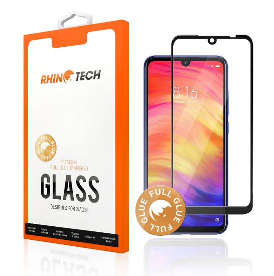 RhinoTech 2 Tvrdené ochranné 2.5D sklo pre Xiaomi Mi Mix 3 (Full Glue) Black, RTX041