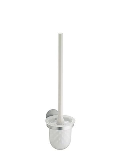 Kela WC set Abrama eloxovaný hliník / plast O11,5cm x v44cm