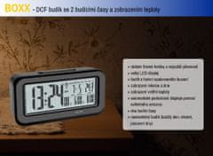 TFA Rádiom riadený digitálny budík s automatickým podsvietením TFA 60.2554.01 BOXX