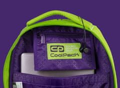 CoolPack Školský batoh Dart XL lemon/violet