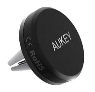 Aukey Magnetický držiak telefónu do mriežky ventilácie automobilu, sivý (LLTS47059)