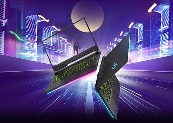 Herný notebook Asus ROG Strix Full HD výkonný procesor Intel Core 9. generácie dedikovaná grafika NVIDIA GeForce RTX 2060 veľká pamäť veľká RAM