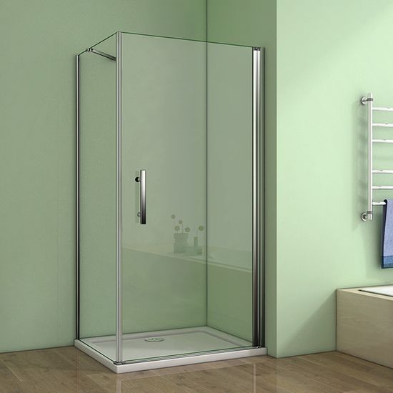 H K Obdĺžnikový sprchovací kút MELODY D1 90x70 cm s jednokrídlovými dverami vrátane sprchovej vaničky z liateho mramoru