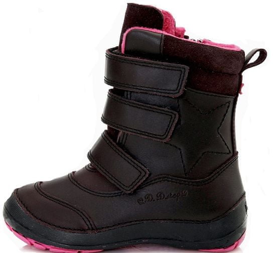 D-D-step dětská zimní obuv - zánovné