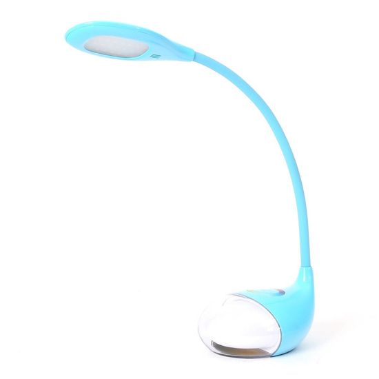 Platinet LED stolní lampička PDLQ10BL, 6W, 200lm, modrá