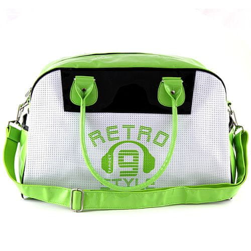 Target Cestovná taška , zeleno-biela