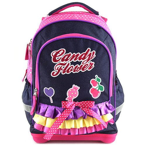 Target Školský plecniak , 3D Candy Flover, ružovo/fialový