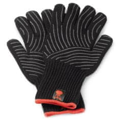 WEBER Grilovacie rukavice , so silikónovou plochou (S/M), čierne