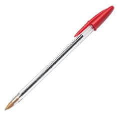 Bic Guličkové pero , Cristal, 0.7 mm, červené