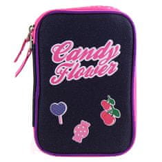 Target Školský peračník , Candy Flower, farba fialovo/ružová