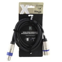 Stagg Reproduktorový kábel , XYC1-SM2SF25C