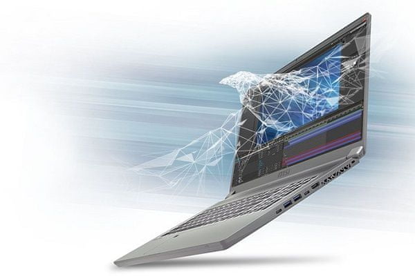 Notebook MSI P75 Creator 9SE-492CZ Ultra HD DDR4 samostatná grafická karta NVIDIA GeForce RTX 2060 