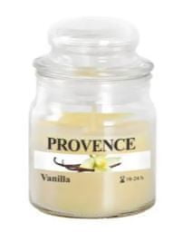 PROVENCE Sviečka v skle s viečkom 70 g, vanilka