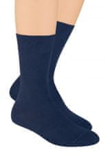 Amiatex Pánske ponožky 048 dark blue, tmavo modrá, 38/40