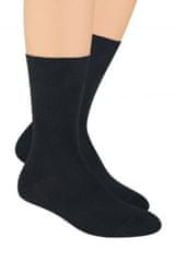 Amiatex Pánske ponožky 048 black, čierna, 41/43