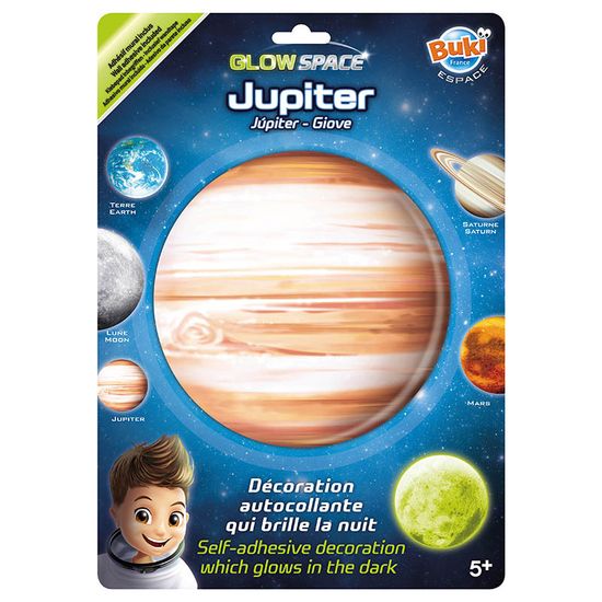 Buki France Jupiter nálepka svietiaca v tme