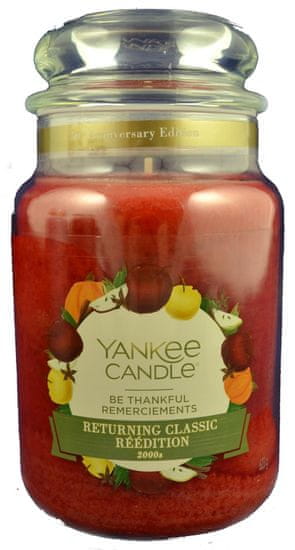 Yankee Candle Classic velký 623 g Be Thankful - limitovaná edice