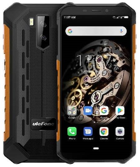Ulefone Armor X5 DS, 3GB/32GB, čierno-oranžový
