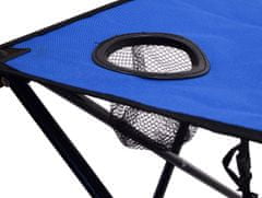 Cattara Stôl kempingový skladací LISBOA modrý