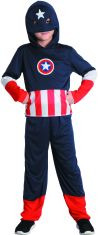 MaDe Šaty na karneval - Captain Amerika 110 - 116