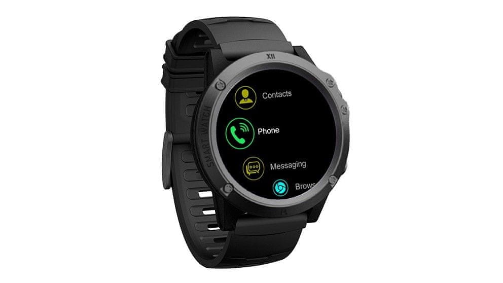 Chytré hodinky Carneo G-Track 4G Android, sledovanie tepu, kalórií, vzdialeností, krokov, výškomer, barometer, GPS