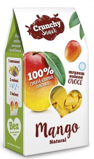 Royal Pharma Crunchy snack Mrazom sušené mango 20 g