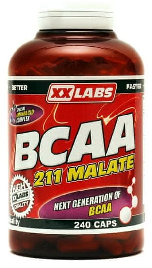 XXlabs Nutrition 211 BCAA Malate 120 kapsúl