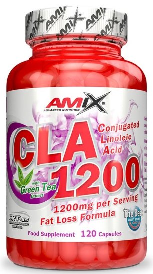 Amix Nutrition CLA 1200 + Green Tea 120 kapsúl