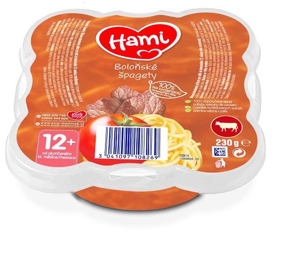 Hami Bolonské špagety - 3x230g