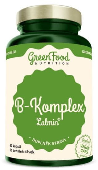 GreenFood B-Komplex Lalmin 60 kapsúl