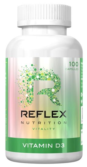 Reflex Nutrition Vitamín D3 100 kapsúl