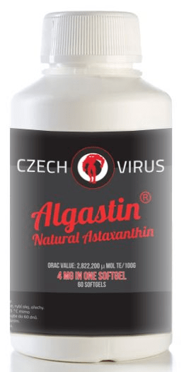 Czech Virus Algastin natural Astaxanthin 60 kapsúl