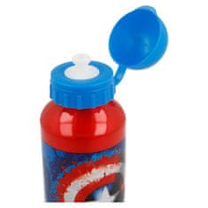 Stor ALU Fľaša na pitie Avengers Captain America 400ml