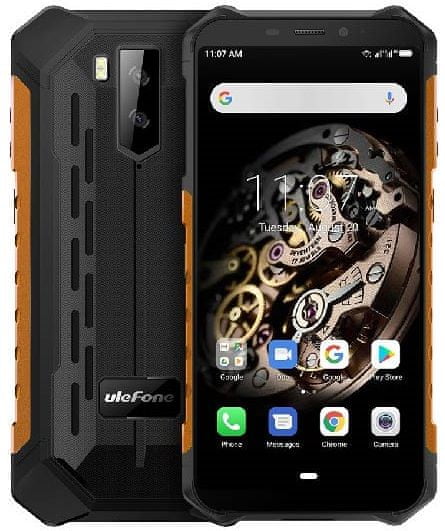 Ulefone Armor X3 DS, 2GB/32GB, čierno-oranžový