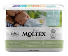 MOLTEX Plienky Pure & Nature Newborn 2-4 kg (22 ks)
