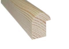 KODREFA Kodrefa, drevené lišty zasklievacie 20 x 26 mm – R/10, 3298