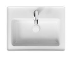 CERSANIT Crea BOX skrinkové umývadlo 60cm, biela, K114-006